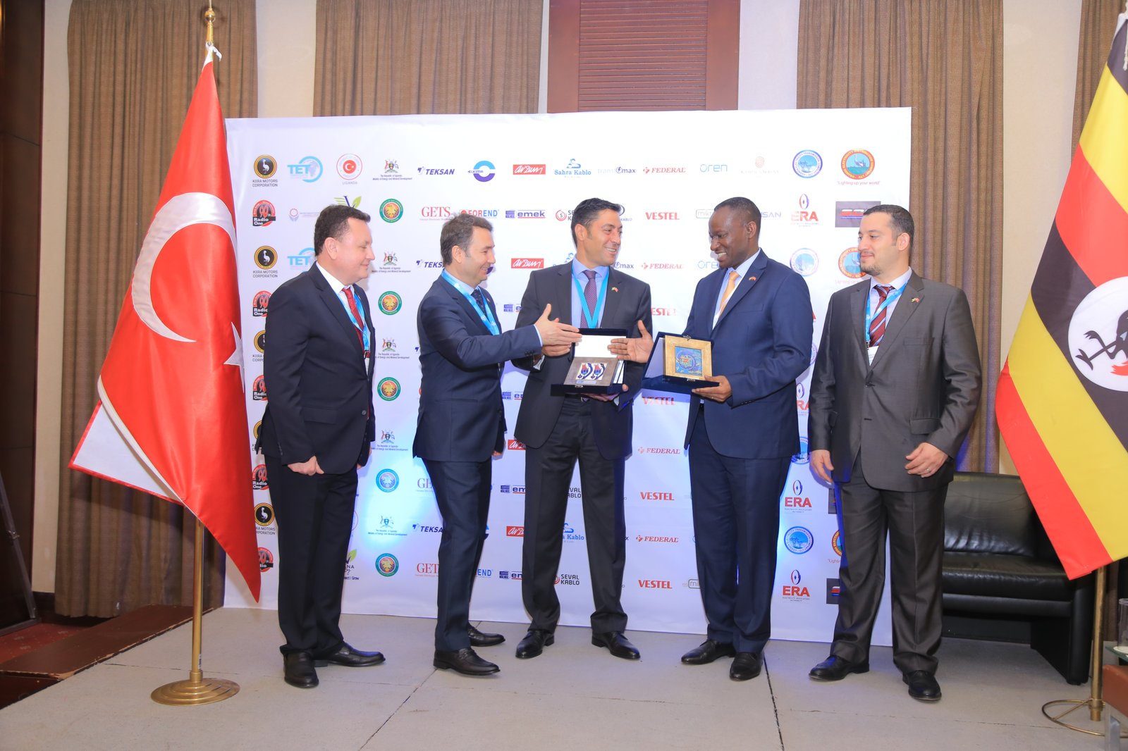TCG delegates at an international B2B forum